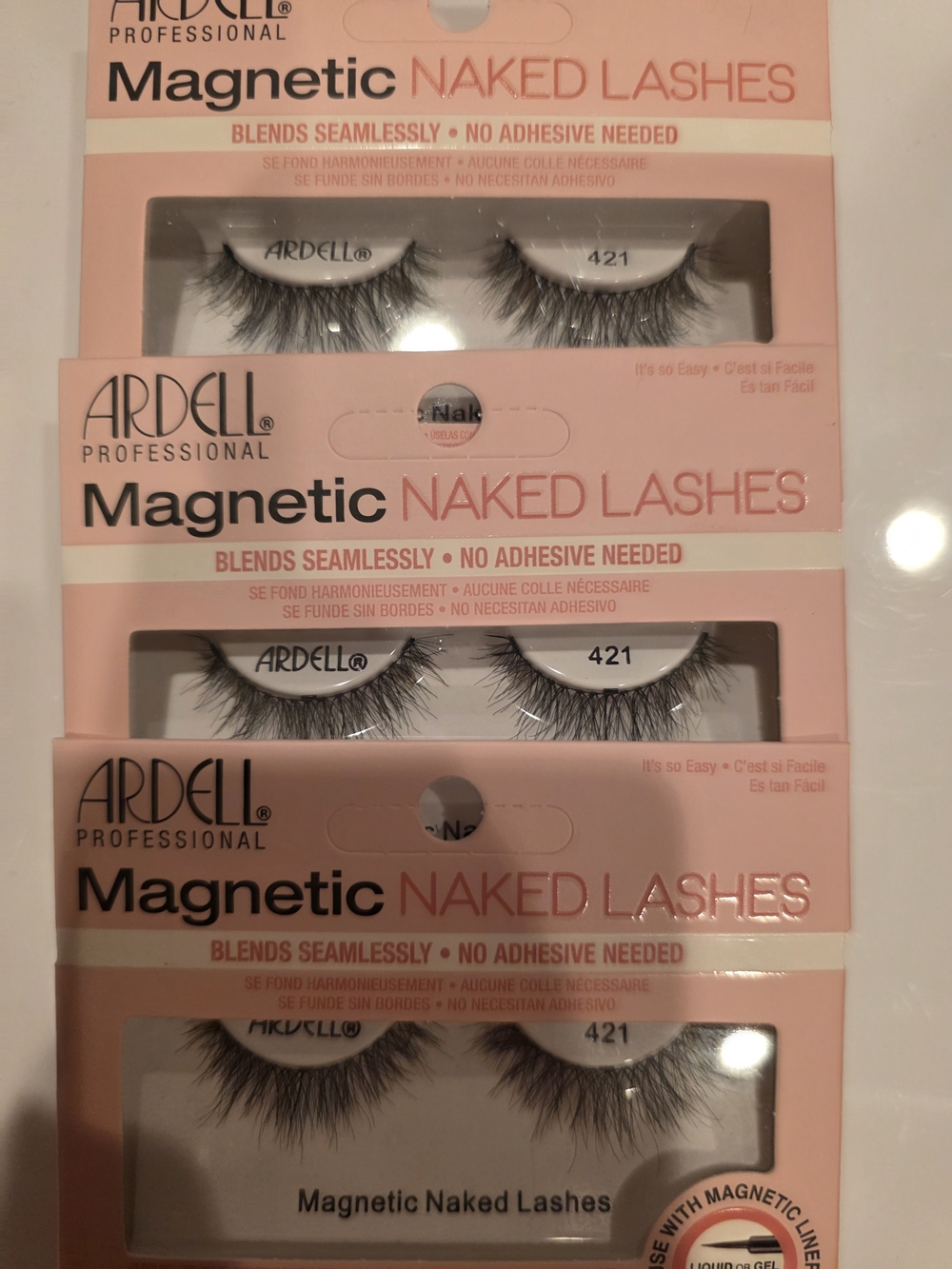 Ardell Magnetic Naked Lashes - Black (Style 421) - Pack